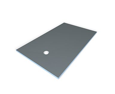 Fundo Primo Shower Element - Rectangular, Drain Offset - Wedi - Wetroom ...