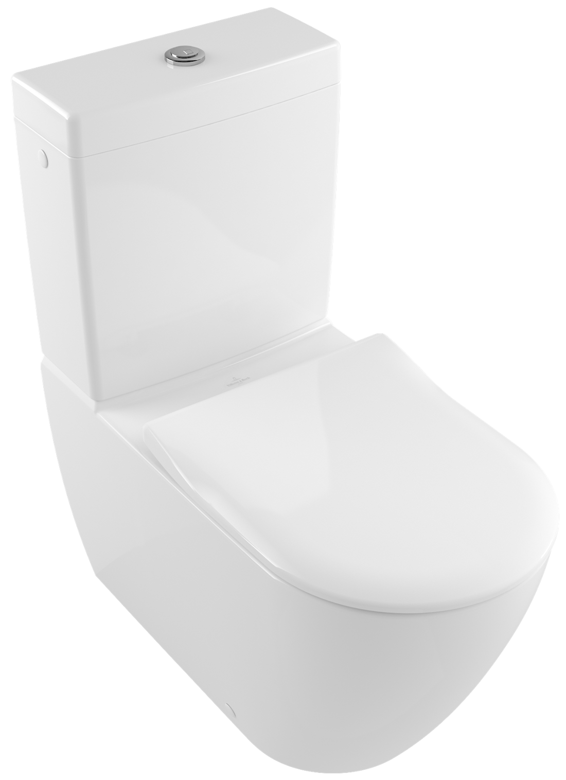 Subway Washdown WC For Close-Coupled WC Suite, Rimless - Villeroy ...