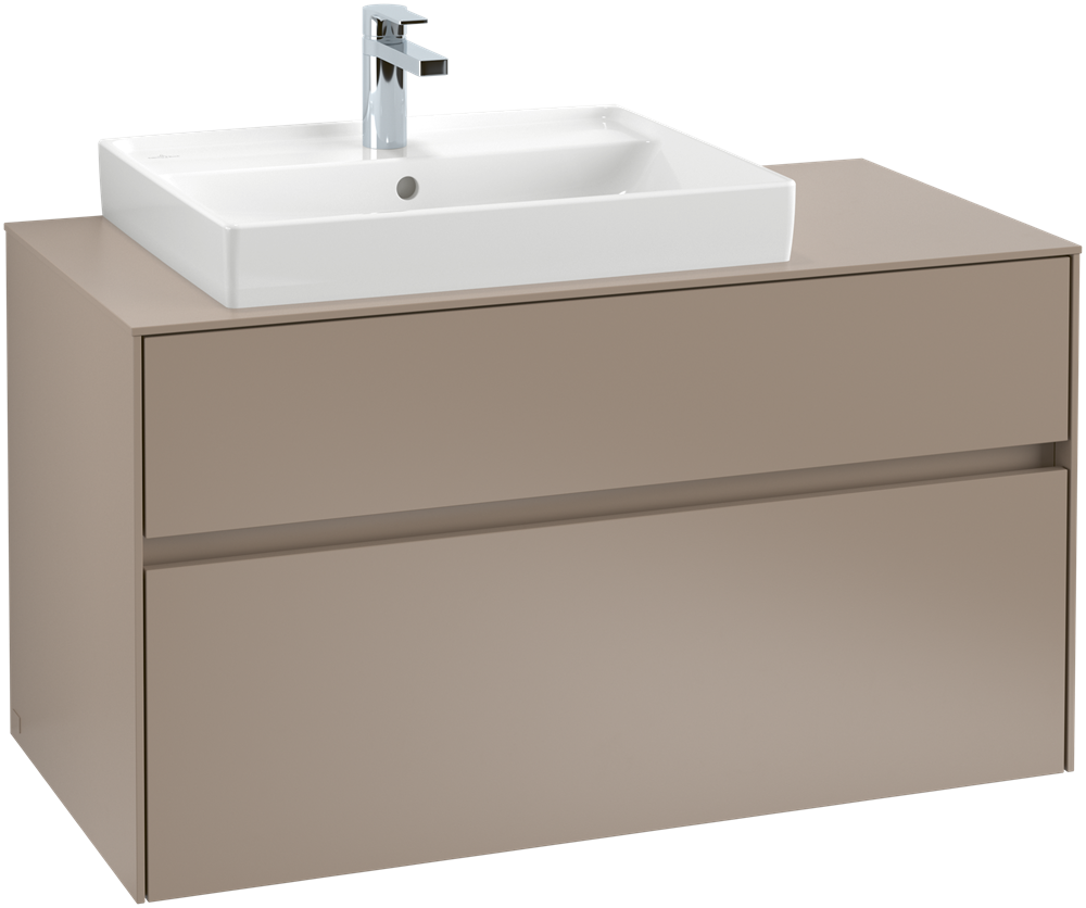 Collaro Vanity Unit Width 1000 Mm Villeroy Boch Basins Walton Bathrooms