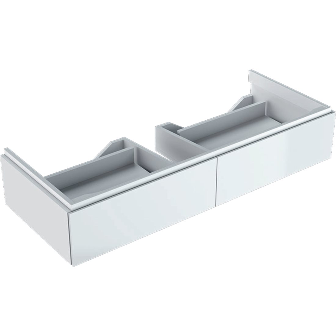 Xeno² Cabinet For 120cm Washbasin With Two Drawers - Geberit - Basins |  Walton Bathrooms