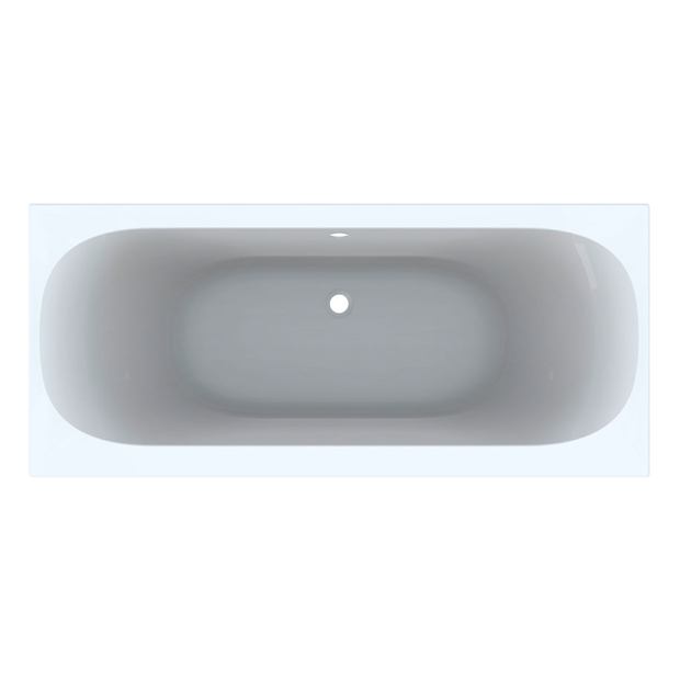 Soana Rectangular Bathtub, Duo, With Set Of Feet - Geberit - Baths ...