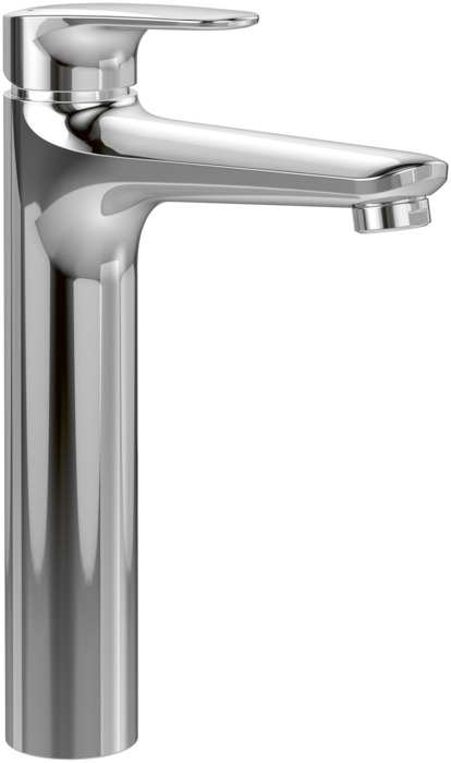 O.Novo Start Tall Single-Lever Basin Mixer With Push-Open Waste ...