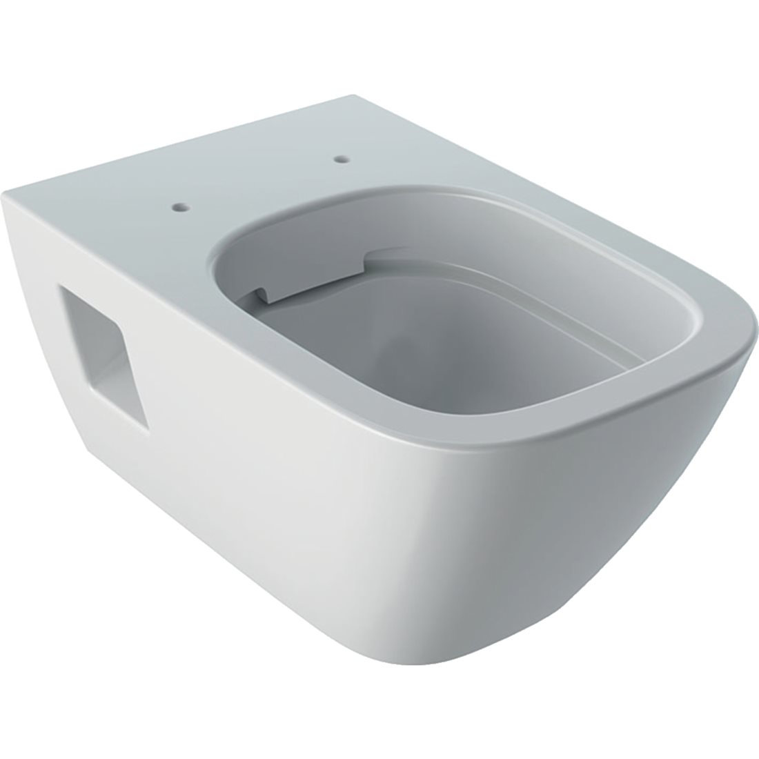 Geberit Selnova Square Wall-Hung WC, Washdown, Rimfree - Geberit ...