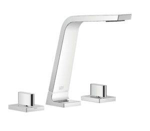 CL.1 Three Hole Basin Mixer Without Pop-Up Waste