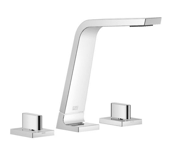 CL.1 Three Hole Basin Mixer Without Pop-Up Waste