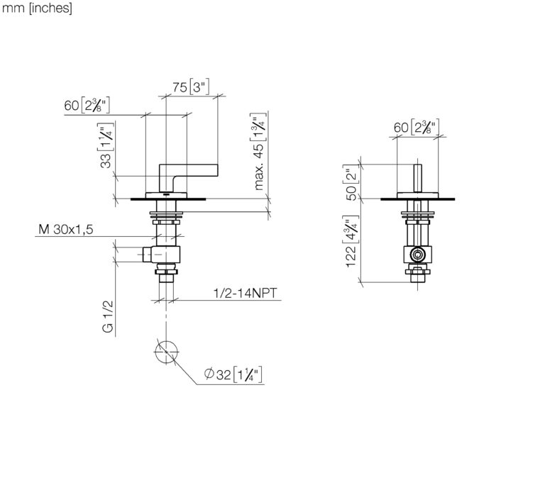 CL.1 Deck Valve Anti-Clockwise Closing Cold - Image 2
