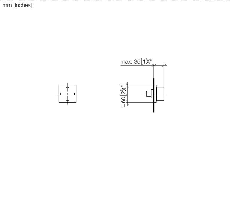 CL.1 Concealed Two-Way or Three-Way Diverter - Image 2