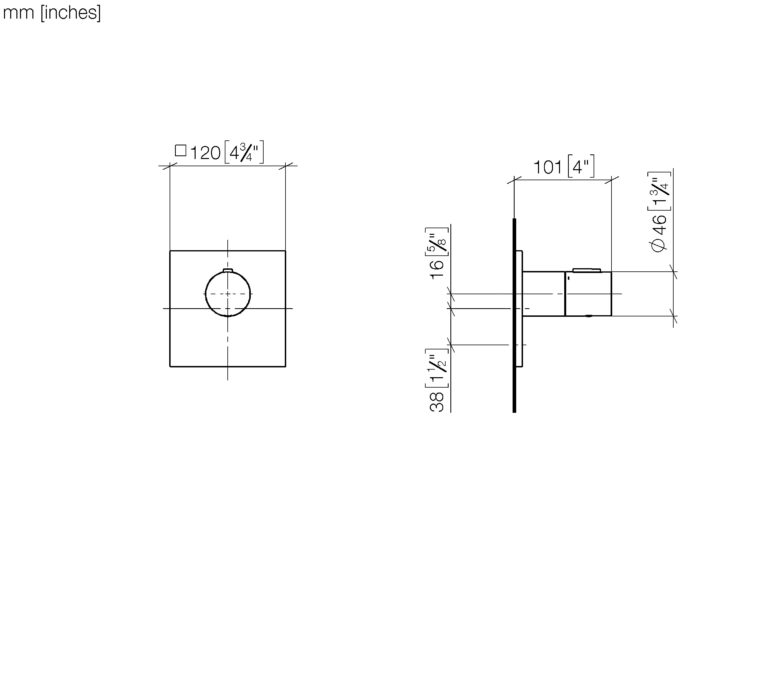 CL.1 Wall Valve 1/2" - Image 2