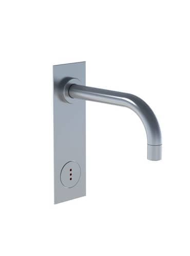 4312 Hands-Free Vertical Basin Tap With Sensor & 60 x 195 mm Cover Plate