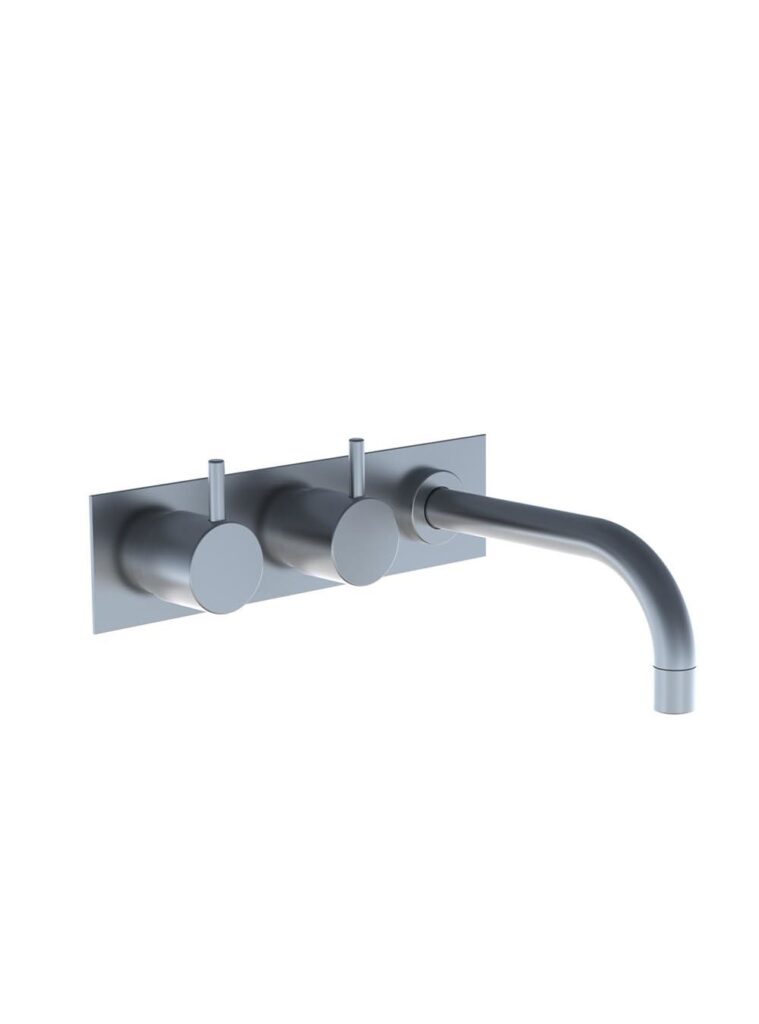 613K Two Handle Built-In Basin Mixer