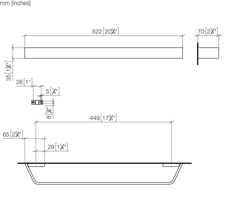 CL.1 Towel Bar - Image 2