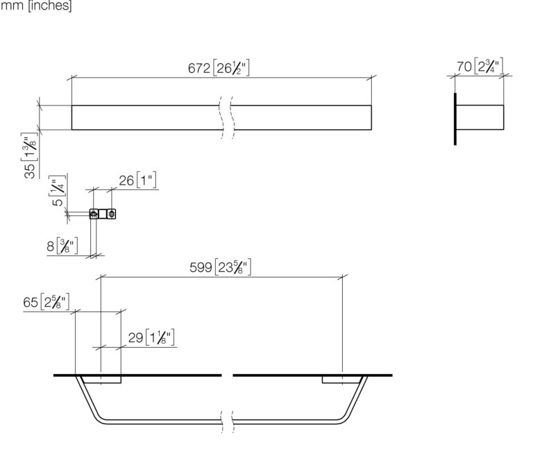 CL.1 Towel Bar - Image 2