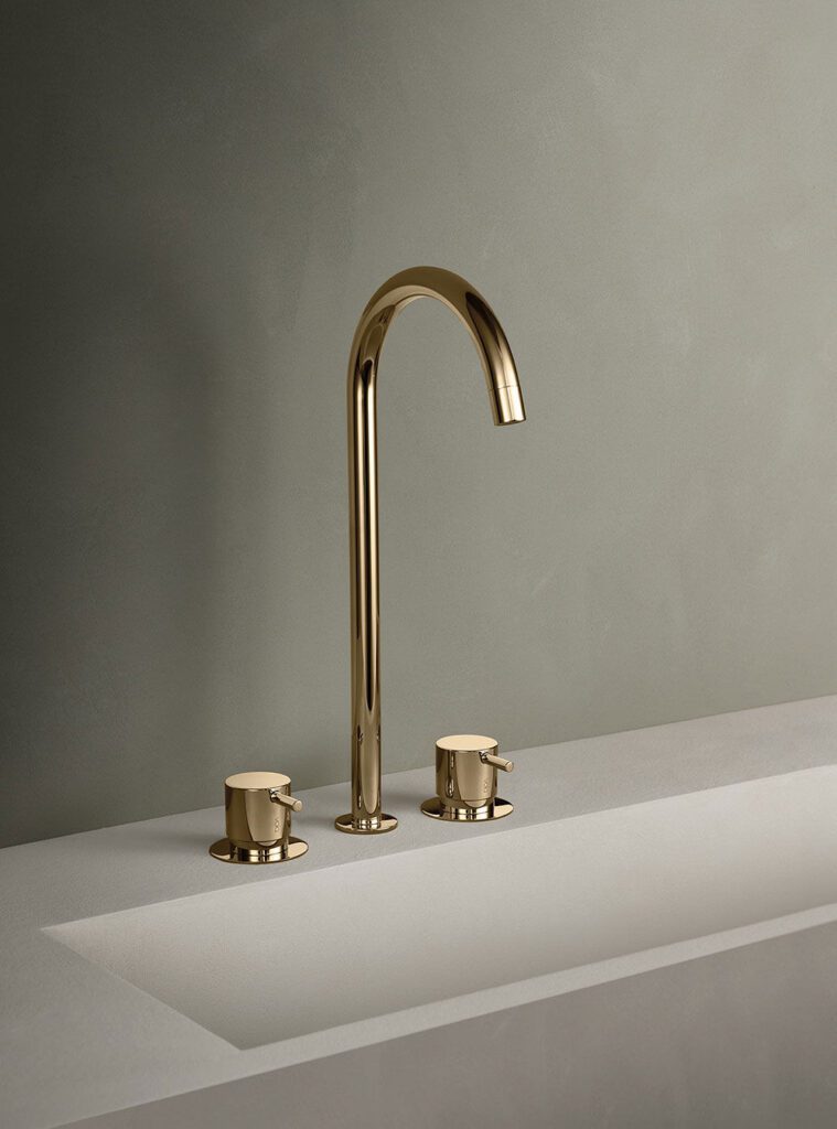 HV10 Three Hole Basin Mixer