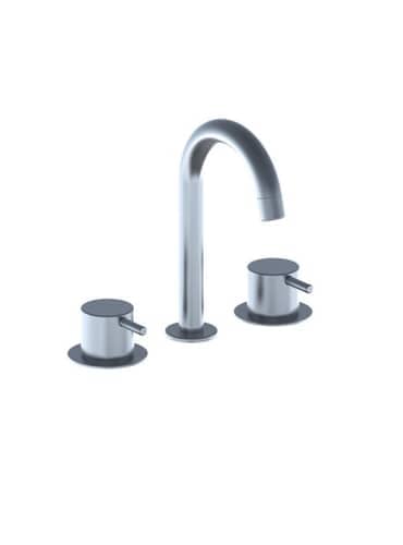 HV8 Three Hole Basin Mixer