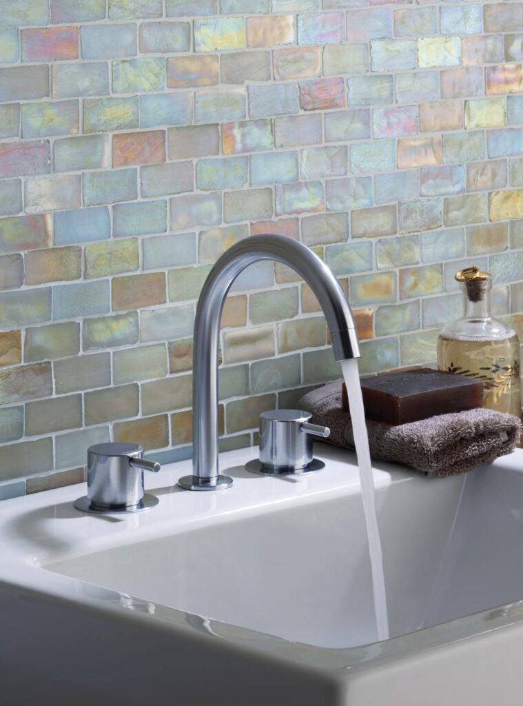 KV10 Three Hole Basin Mixer