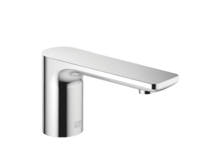 Lisse eSET Touchfree Deck Mounted Basin Spout Without Pop-Up Waste With Temperature Setting