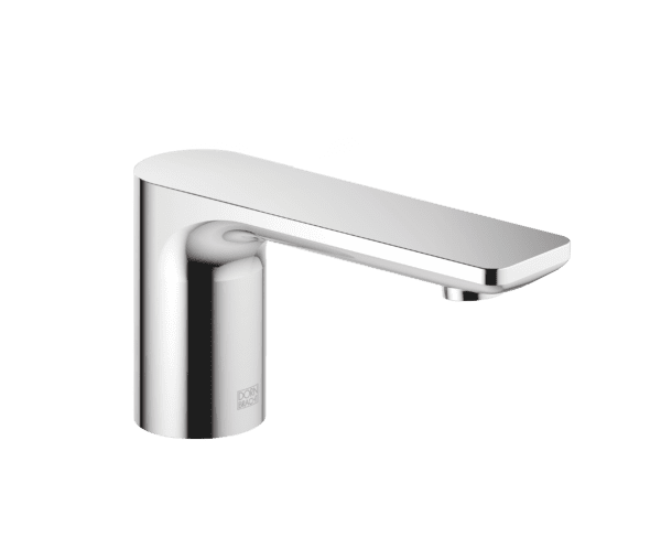 Lisse eSET Touchfree Deck Mounted Basin Spout Without Pop-Up Waste With Temperature Setting