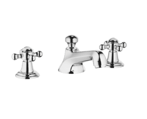 Madison Three Hole Basin Mixer With Pop-Up Waste