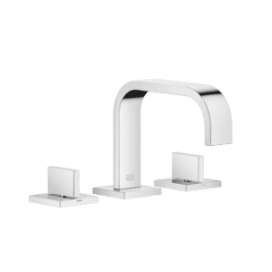 Mem Three-Hole Basin Mixer With Pop-Up Waste