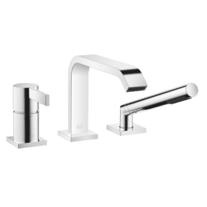 Imo Three-Hole Single-Lever Bath Mixer For Bath Rim Or Tile Edge Installation