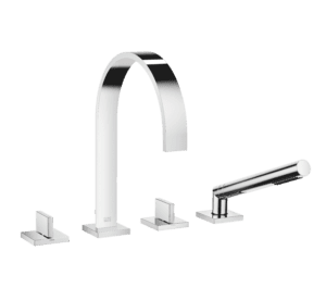 Mem Bath Shower Set For Bath Rim Or Tile Edge