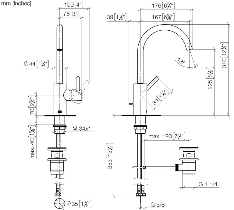 Meta Single-Lever Basin Mixer - Image 2