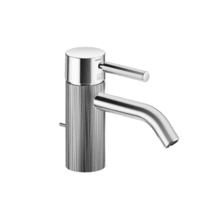 Meta Single-Lever Basin Mixer With Linear Texture