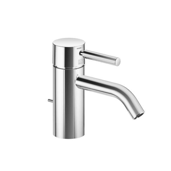 Meta Single-Lever Basin Mixer With Faceted Texture