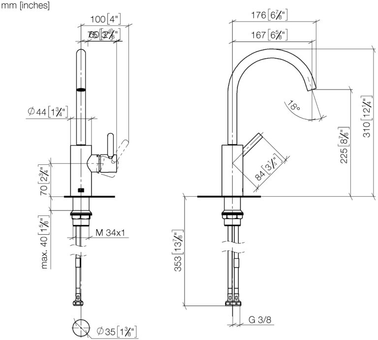 Meta Single-Lever Basin Mixer - Image 3