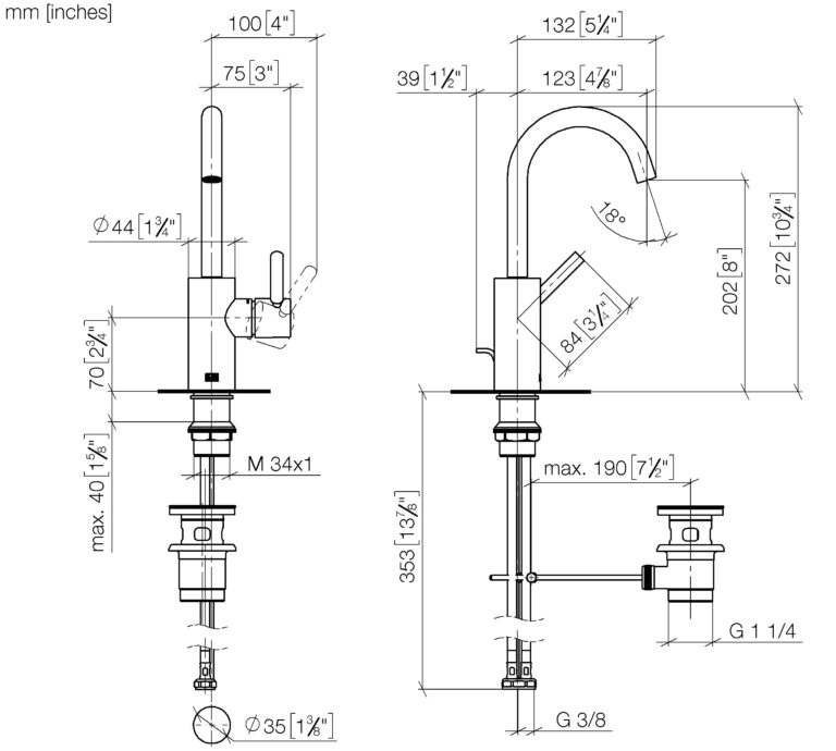 Meta Single-Lever Basin Mixer - Image 2