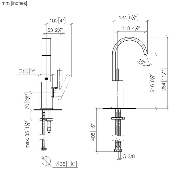 Mem Single-Lever Basin Mixer - Image 3