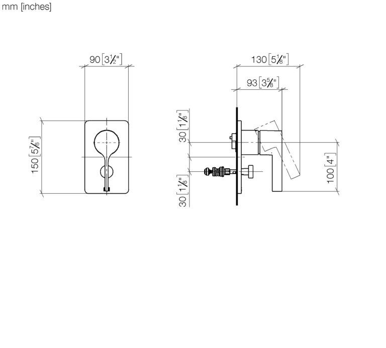 Lulu Concealed Single-Lever Mixer - Image 2