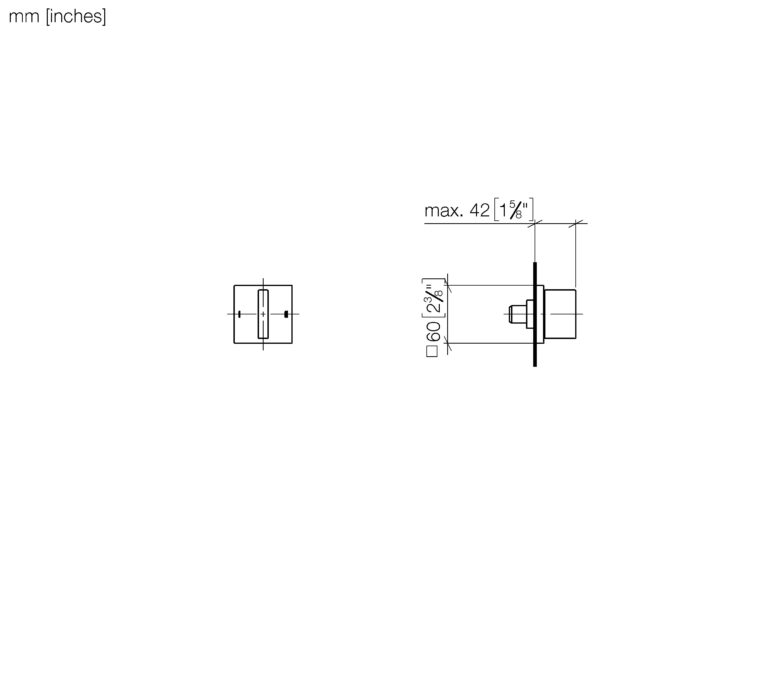 Mem Concealed Two-Way Diverter - Image 2
