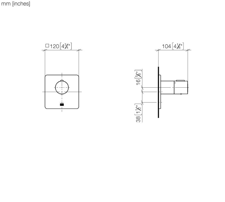 Lulu xTOOL Concealed Thermostat Without Volume Control - Image 3