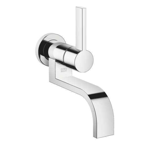 Mem Wall-Mounted Single-Lever Basin Mixer Without Pop-Up Waste
