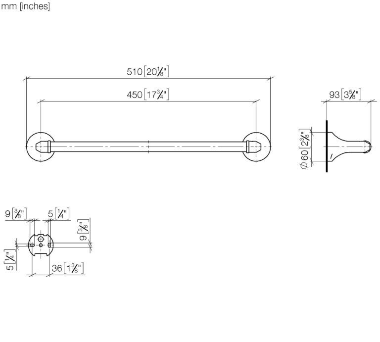 Madison Towel Bar - Image 2
