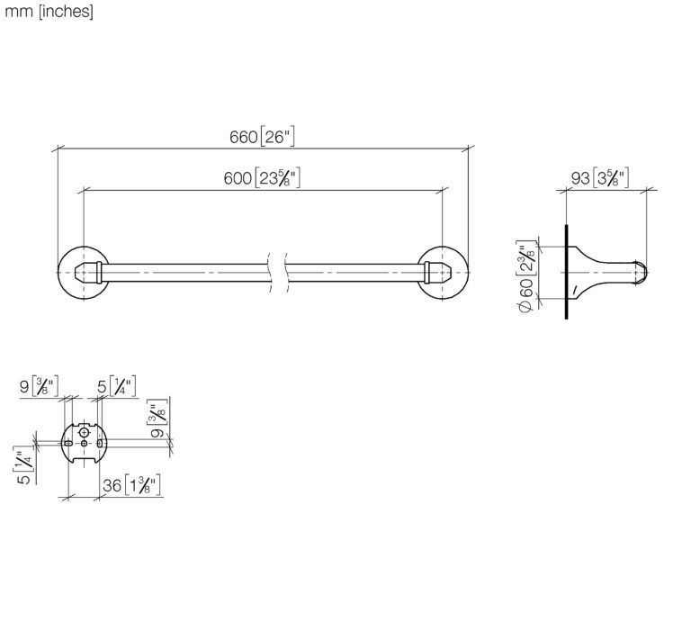 Madison Towel Bar - Image 3