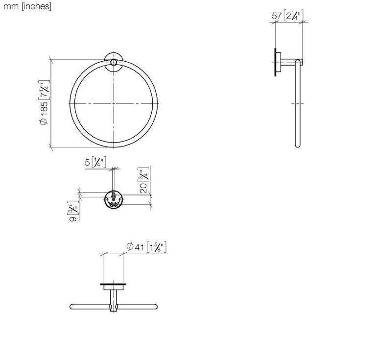 Towel Ring Round - Image 2