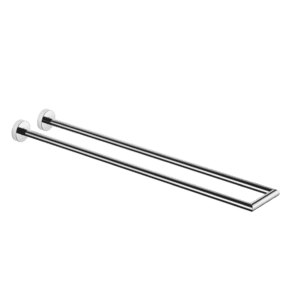 Towel Bar In Two Parts Non-Swivel - 500 mm Projection
