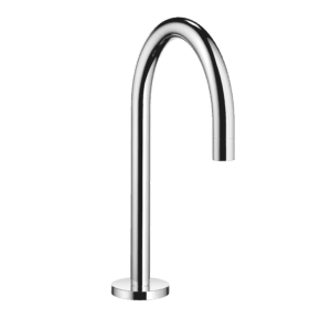Meta eSET Touchfree Deck Mounted Basin Spout Without Pop-Up Waste With Temp Setting