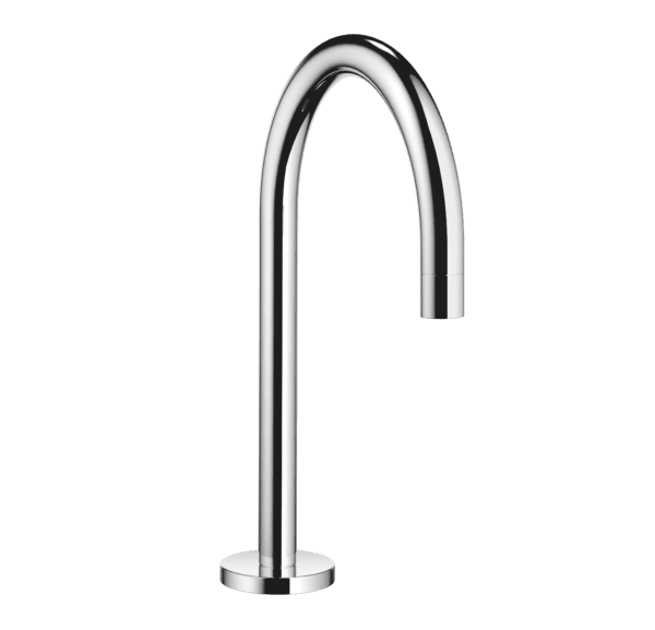 Meta eSET Touchfree Deck Mounted Basin Spout Without Pop-Up Waste With Temp Setting