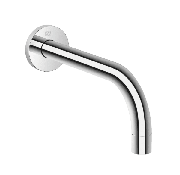 Meta eSET Touchfree Wall Mounted Basin Spout Without Pop-Up Waste With Temp Settings