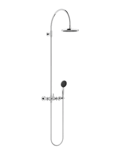 Tara Showerpipe With Shower Mixer