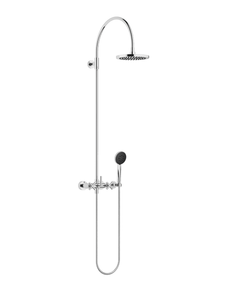 Tara Showerpipe With Shower Mixer