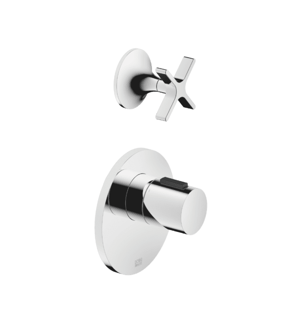 Vaia xTOOL Thermostat With Cross Handle Stop Valves