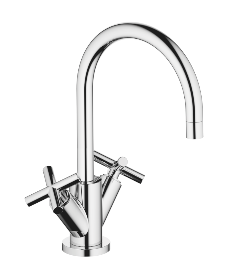 Tara Single Hole Basin Mixer With Pop-Up Waste
