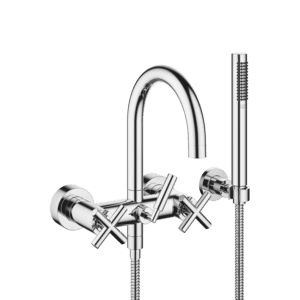 Tara Wall Mounted Bath Mixer & Shower Set