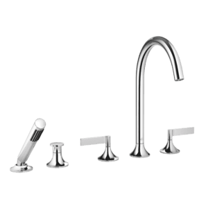 Vaia Five-Hole Bath Mixer For Deck Mounting