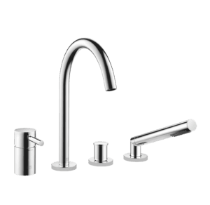 Meta Bath Shower Set For Bath Rim Or Tile Edge Installation