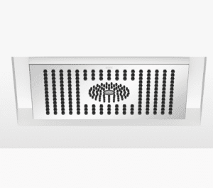 Rain Shower For Ceiling Installation With Light 300 x 240 mm